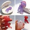 Jellyfish Candle Silicone Molds Easy Demolding For Epoxy Resin and Handmade Keychains Candle Soap Home Decoration