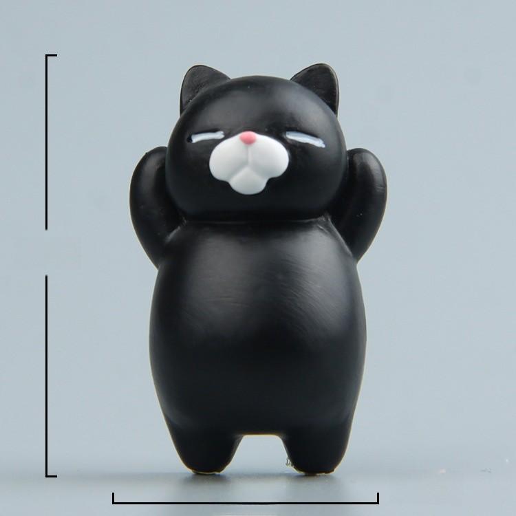 Cat Action Figure Cartoon Model Toy Decoration Doll Children Ornament Gifts