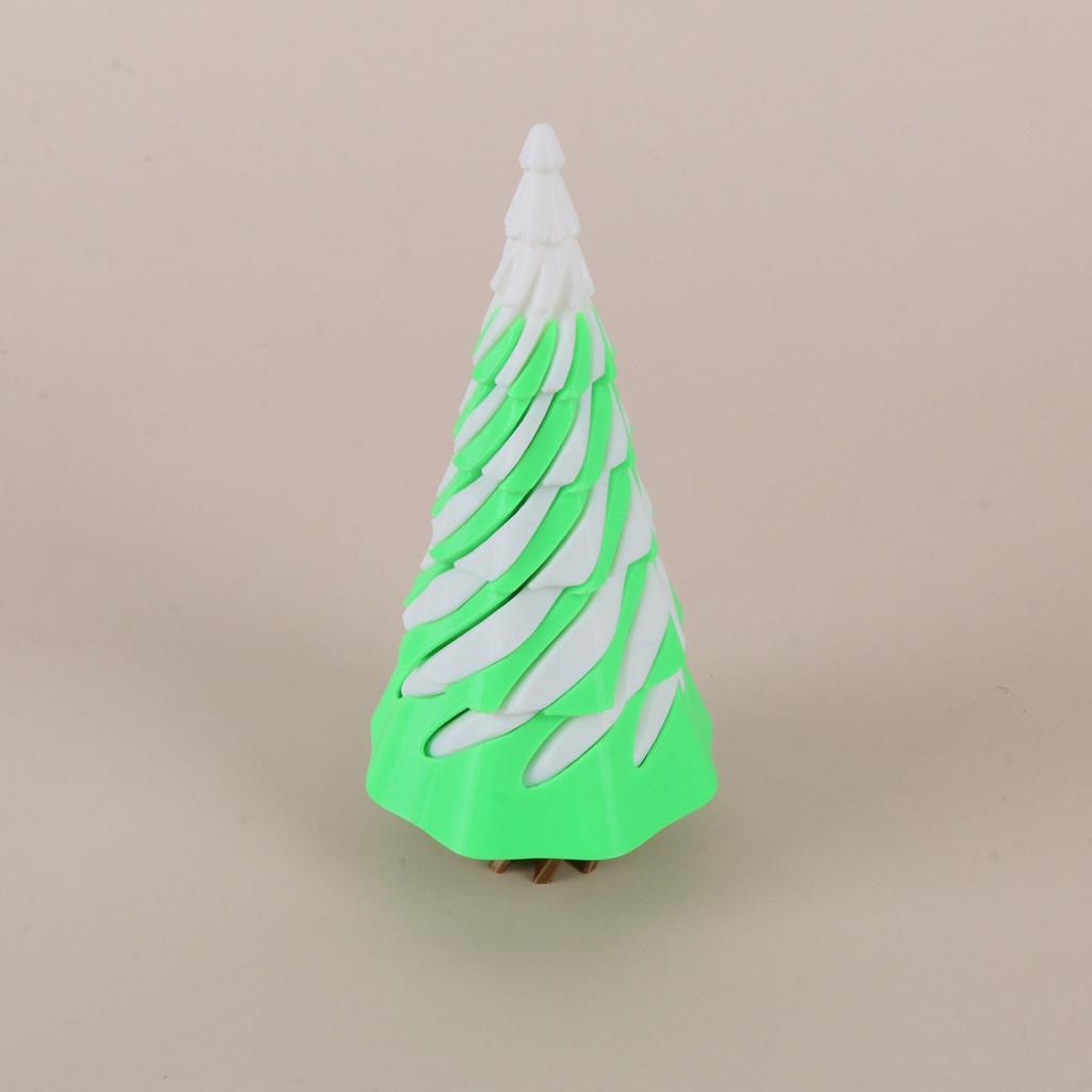 3d Printed Decompression Toy Spinning Spiral Penetrating Sculpture For Stress And Anxiety Relief