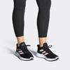 adidas Day Comfortable Low Top Running Shoes Women's Black Pink FW7466