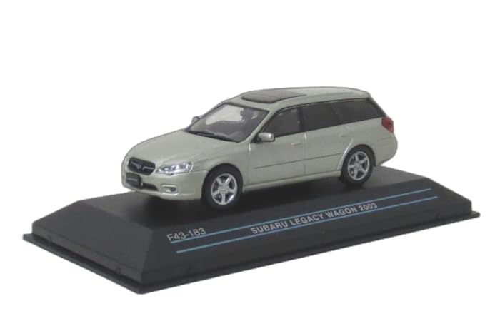 Масштабная модель First43 Subaru Legacy Wagon 2003 Серебристый Готовый продукт 1/43