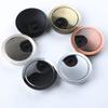 1/2/4/8Pcs 50/53/60/80mm Zinc Alloy Desktop Cable Hole Cover Protective Ring PC Desktop Circular Cable Protective Ring Bracket
