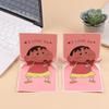Cute Cartoon Anime Singing 3D Greeting Card With Voice Confession Card Envelopes Blessing Greeting Cards And Festival Gifts