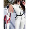 Winter Special Outdoor Sports Good-looking Warm Waterproof Design Sense Fashion Windproof Ski Suit One-Piece Suit