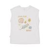 [Snowpeak] [Snow Peak X Hersi] Women's Graphic Sleeveless White (S25MWWST59)