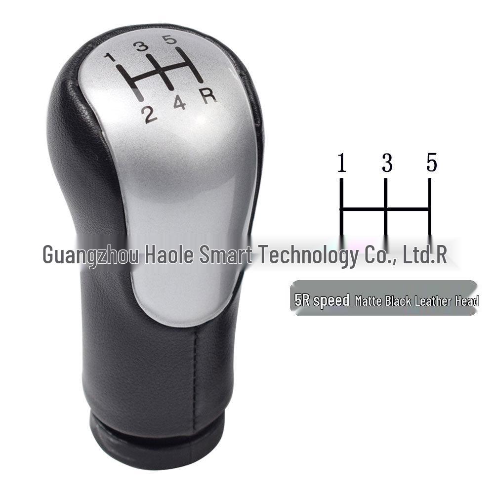 Leather Gear Shift Knob Dust Cover for Ford Fiesta 2002+