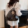 Korean Style Vintage Multi-Purpose Backpack & Tote with Coin Purse - 2025 Trendsetting Large-Capacity Commuter Bag