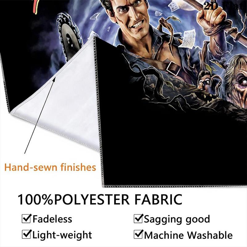 Evil Dead Pattern Home Decor Tapestry, Wall Hanging, Decorative RV Wall Cloth.SGT0917372