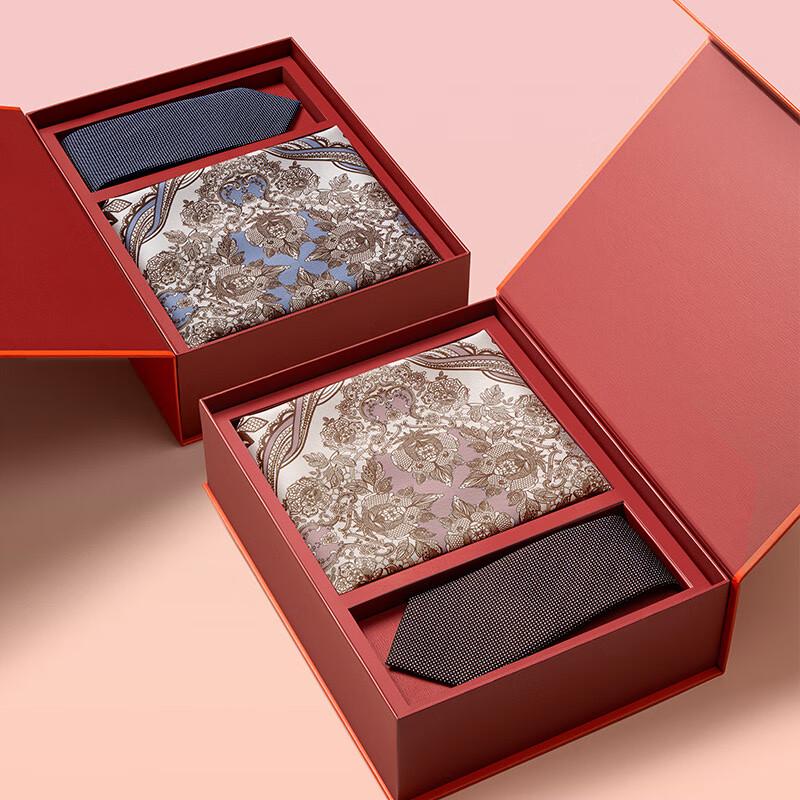 Wanshili Heartbeat Scarf and Tie Set