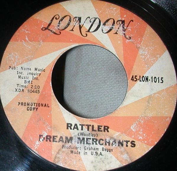 7inch Record DREAM MERCHANTS - Rattler 45LON1015 London Records US Rock Used