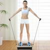 Vibration Plate Vibration Trainer Vibration Device Fitness Trainer LED Display USB Speaker Training Bands Remote Control