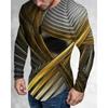 3D Printed Jesus Christianity T Shirt For Men Skeleton Pattern Tees Spring Autumn Breathable T-Shirts O-Neck Tops Long Sleeves