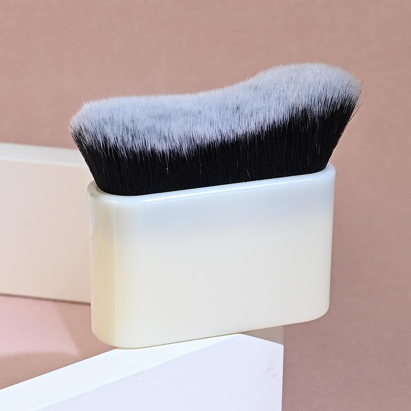 1PCS Multifunctional Wave Base Makeup Brush Body Brush Soft Hair Foundation Brush Large Flat Brush Blush Brush Beauty Tool