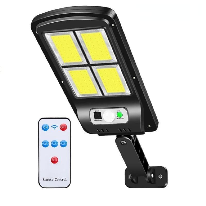 COB Upgraded Super Bright Solar Street Lamp, Outdoor Waterproof LED Solar Light with Motion Sensor for Garden Yard Patio Security Lighting
