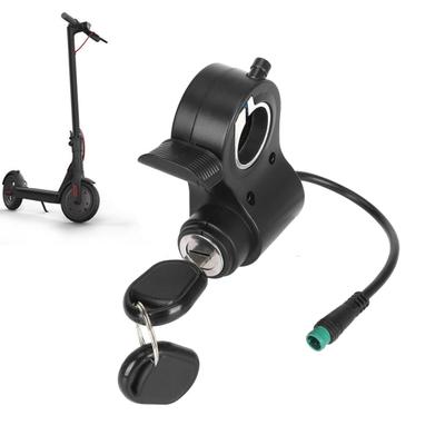 Electric Scooter Ignition To Use E-scooter Lock with Keys Easy Throttle Accelerator Starter Switch