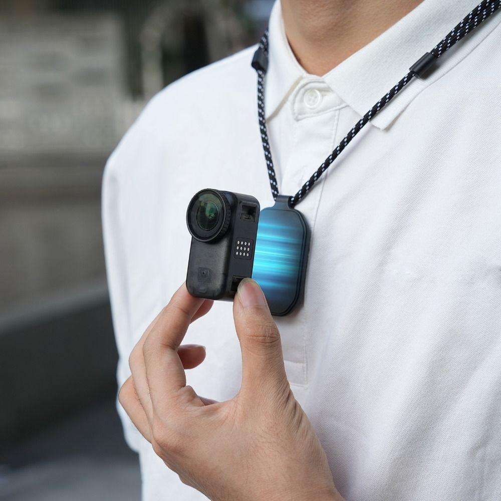 Adjustable Magnetic Camera Neck Holder for DJI Osmo Nano/Insta360 GO3S/GO 3