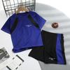 Dubbped Kids Running Clothes Sets Boys Football Jersey Short Sleeve Children Sports Training Uniforms Soccer Jerseys Set