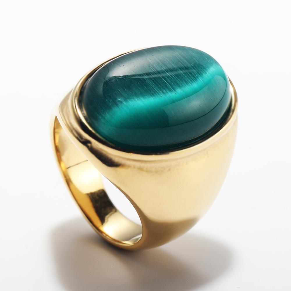 

Роскошное кольцо с драгоценными камнями для мужчин, персонализированные хип-хоп стальные титановые украшения, черное золото, серебро, рок-хипстерское уличное кольцо на палец 11