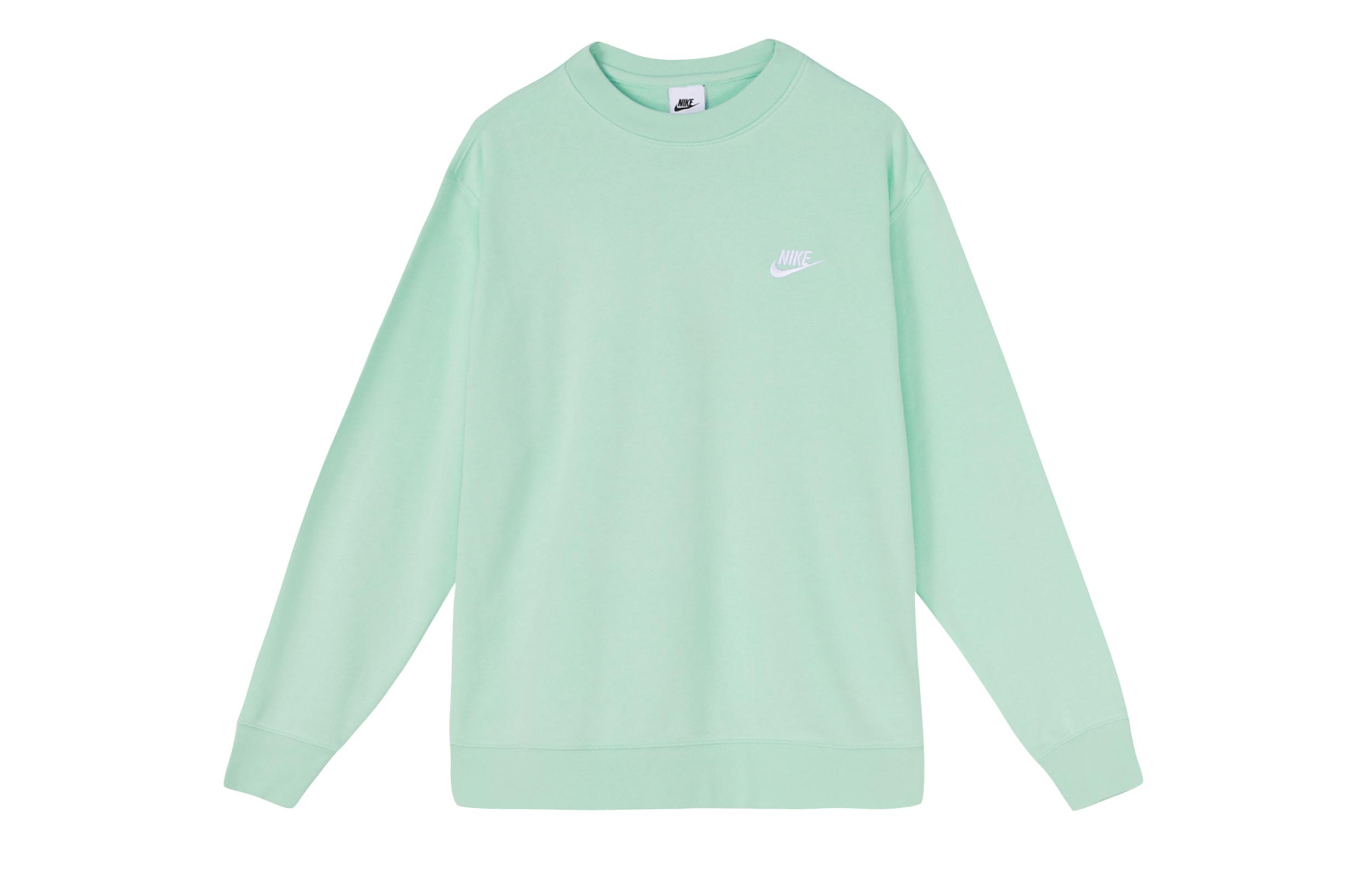 Nike Sweatshirts Men s Green Crew Neck Moderate Regular BV2667-379 S