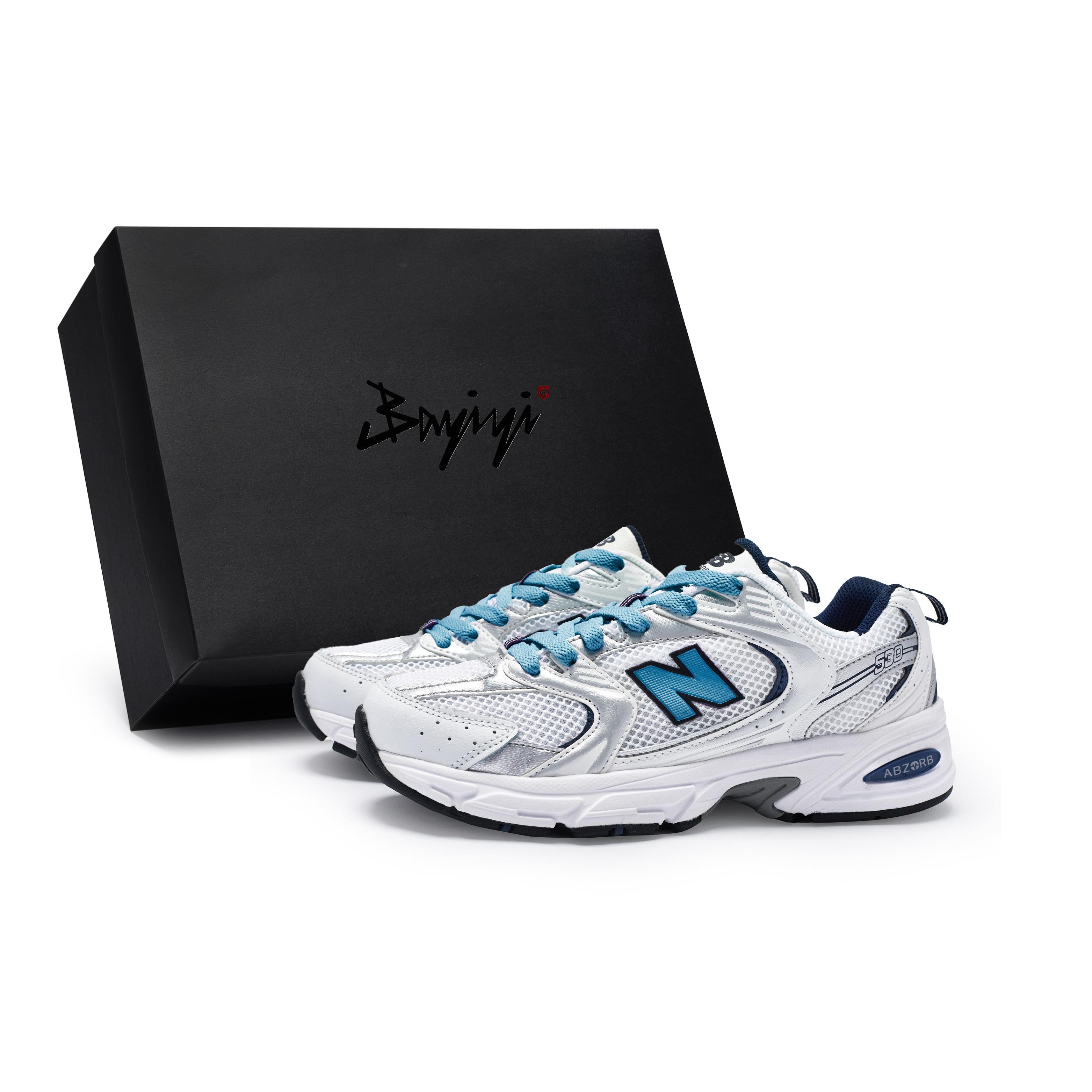 

New Balance NB 530 Cushioning Slip Resistant Breathable Low top Running Shoes Unisex MR530SG(Team80-S-BOX) 45