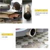 Stainless Steel Carbon   Car Pipe Tip Tip 63mm Output 89mm Polished Finish Enhanced Performance for Auto SUV