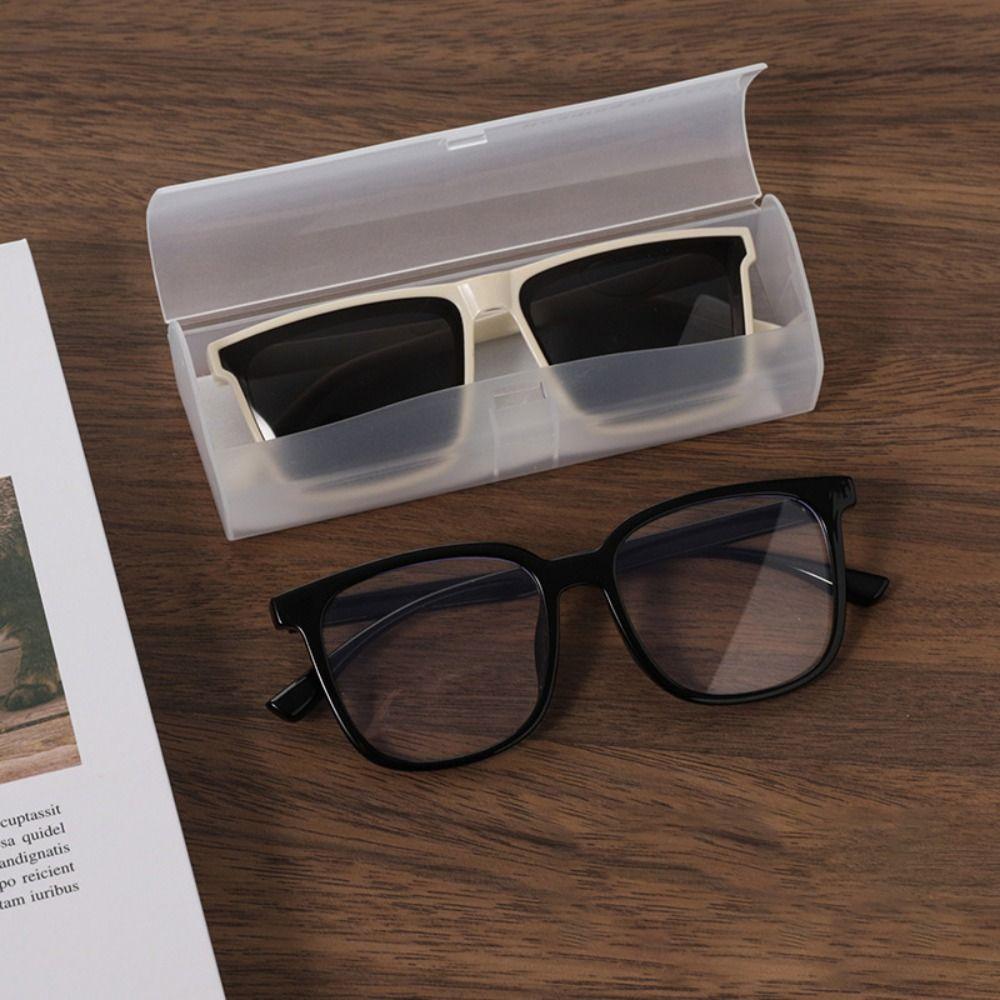 Frosted Glasses Case Portable Eyeglass Case Durable Glasses Storage Box  Glasses Accessories