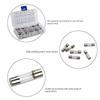 100Pcs 5x20mm Fast Blow 0.2A-15A Auto Car Truck Glass Tube Fuses Assorted Kit