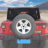 Car Rear Trunk Sunshade Mesh Sunscreen Cover for Jeep Wrangler JK 4-Door Version Exterior Accessories, UV Protection