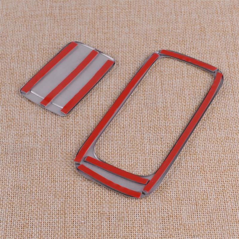 Chrome Car Glove Box Handle Cover Trim Sticker Stainless Fit for VW Tiguan MK2 20162017 2018