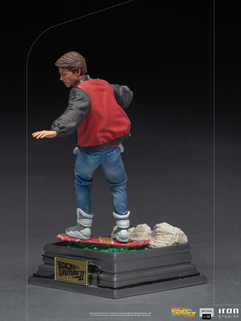 To the Future Part Studios Scale Marty McFly "Back 2" [Iron Statue] "Art Scale" 1/10 (Hoverboard)