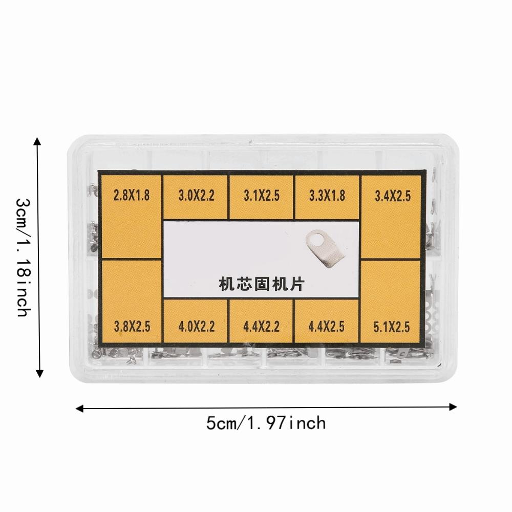 Silver Watch Casing Clamp Steel Watch Repair Tool Portable Watchmaker Tool Set Watchmaker Use