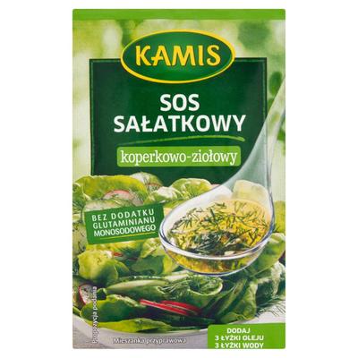 Kamis Salsa per Insalata Aneto ed Erbe Aromatiche Miscela di Spezie 8 G