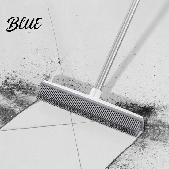 Haustierfreundlicher Haushaltsreiniger Leichte Effektive Haarkehrmaschine Stiel Haustier 2-in-1 Lang mit Abzieher Reinigungsgerät