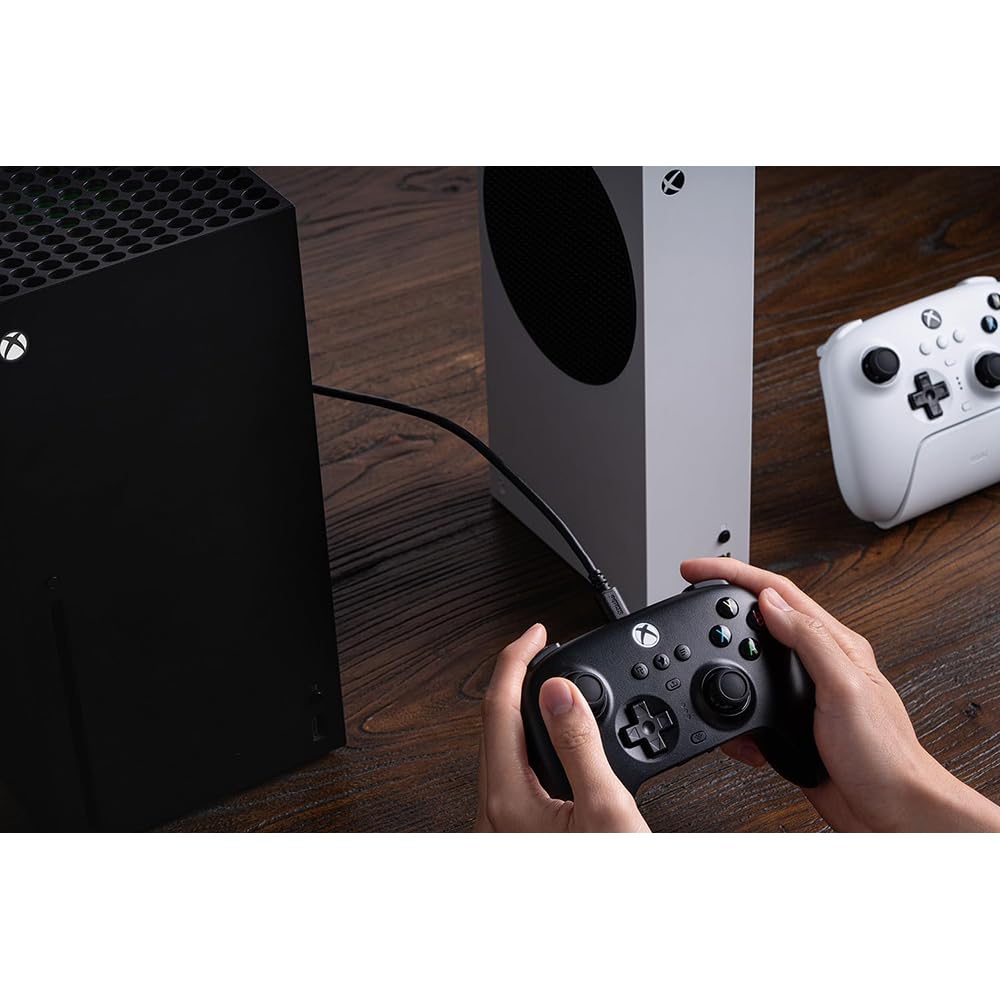 8BitDo Controlador Ultimate para Xbox Preto Xbox [compatível com Xbox XS/Xbox One/PC/Android] 3 modos -