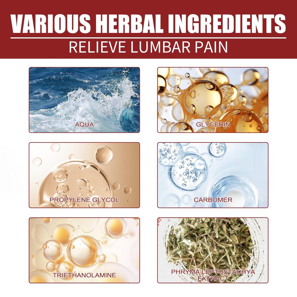 South Moon Lumbar Cold Gel Spray for Knee Heel Lumbar Fatigue Pain Relief Spray