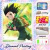 Hunter X Hunter Diamond Painting Kit 5D Full Drill DIY Diamond Mosaic Wall Art Home Decor