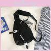 Sac de poitrine élégant et imperméable en nylon, unisexe, pour le voyage et les trajets quotidiens