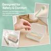 50Pcs Smooth Ear Wax Removal Cleaner Plastic Ear Scoop Massage Ear Picks  Daily Use