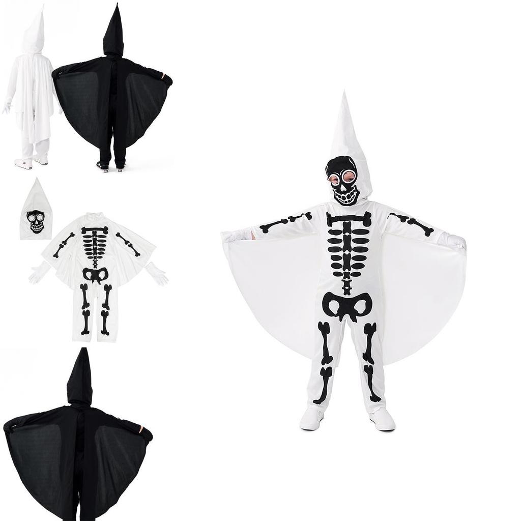 Halloween Costume For Kids Unique Skull Cosplay Outfit For Parties And Performances