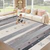 Vintage Geometric Carpet Living Room Soft Fluffy Home Decor Washable Rectangle Bedroom Large Area Rug Non-Slip Lounge Floor Mats