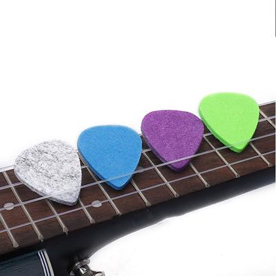 30mm*25mm Ukulele Felt Picks 3mm Thick Accessories Concert