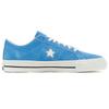 Converse One Star Pro Suede Retro Slip-resistant Shock-absorbing Low-top Skate Shoes Unisex Blue and White