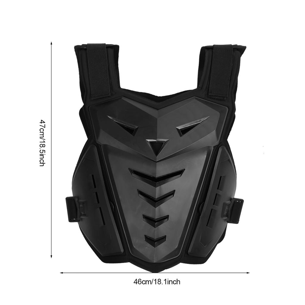 Durable Motorcycle Protector Jacket Biker Stunt Racing Armor Vest Guard Chest