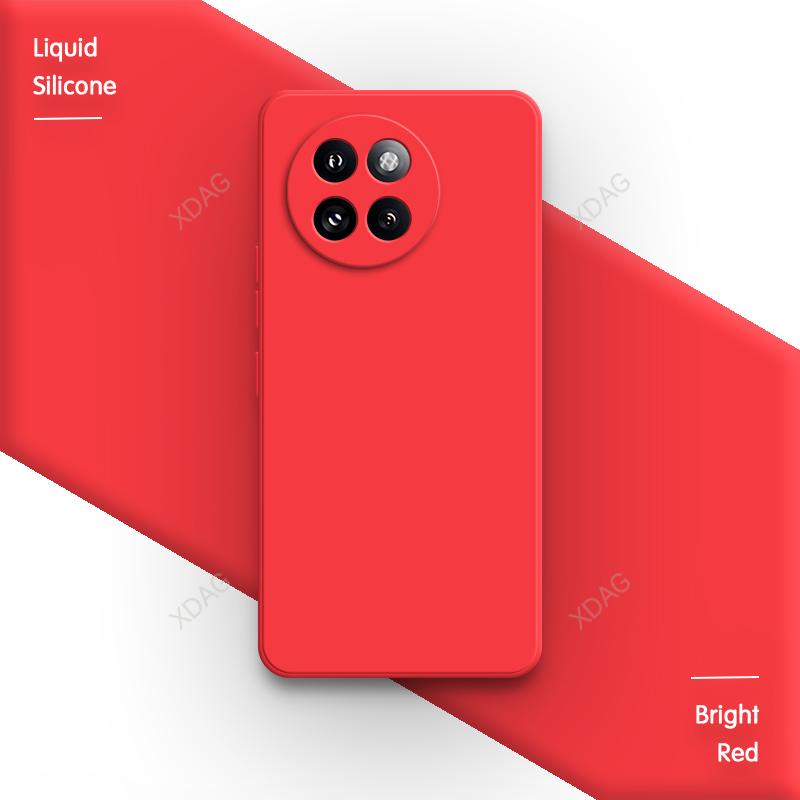 Fashion Liquid Silicone Phone Case for Xiaomi Civi 4 Pro 5G Shell Camera Protection Original Soft Straight Edge Back Cover Funda