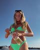 High-Waisted Special Fabric Fashion Bikini Swimsuit for Women