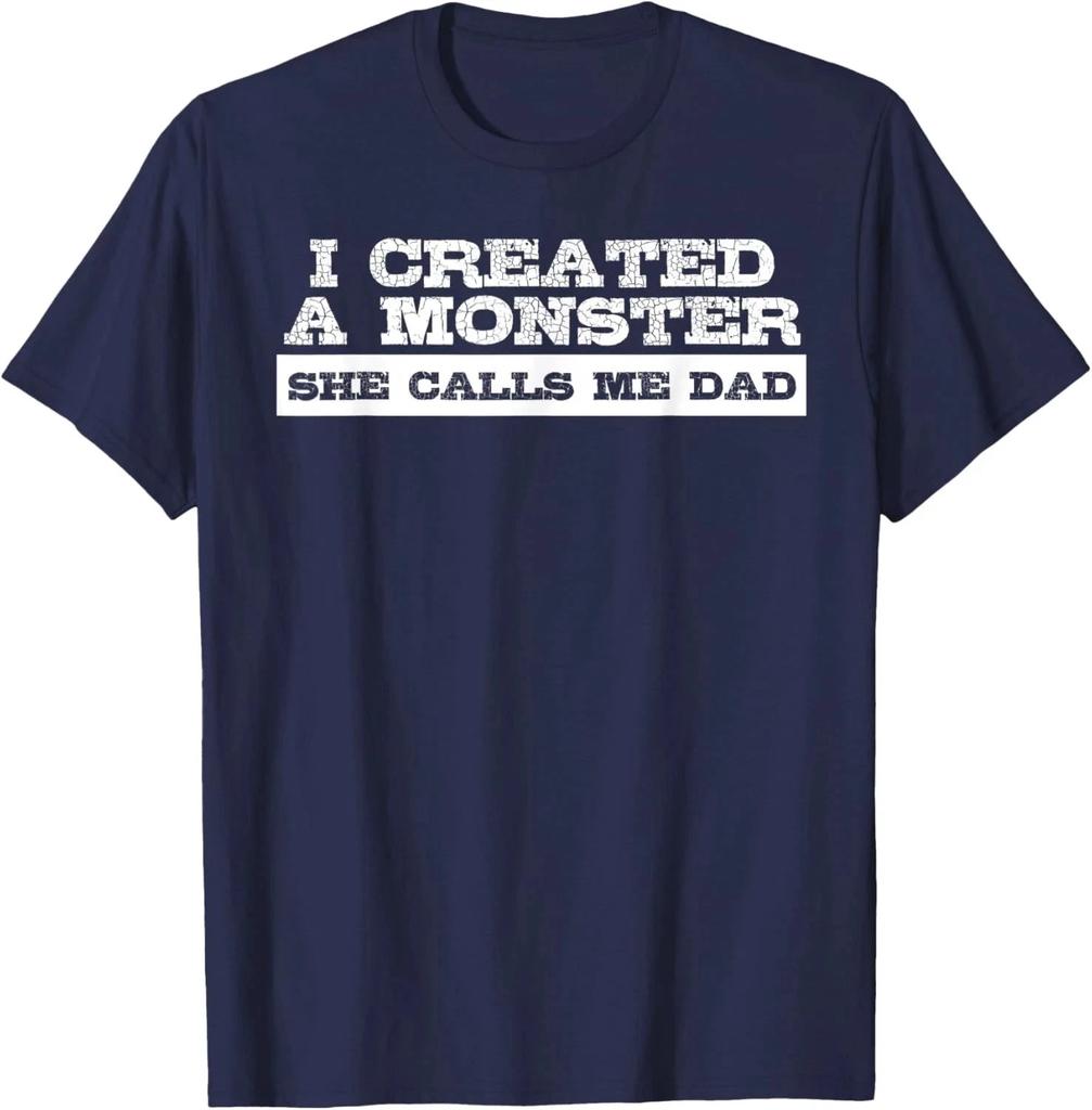 Funny T- Shirt Gift for Dad from Daughter Father's Day T- Shirt