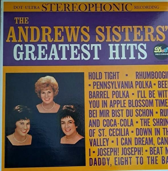 

LP Record ANDREWS SISTERS The Andrews Sisters Greatest Hits DLP25406 Dot Records 1962 US Jazz Used