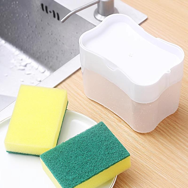 Kitchen Dishwashing Liquid Dispenser With Automatic Dispensing Box And Press-Type Dispensing
