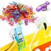30PCS Assorted Colors Sewing Clips Plastic Crocheting Clips Mini Knitting Clips  Crafting Tools