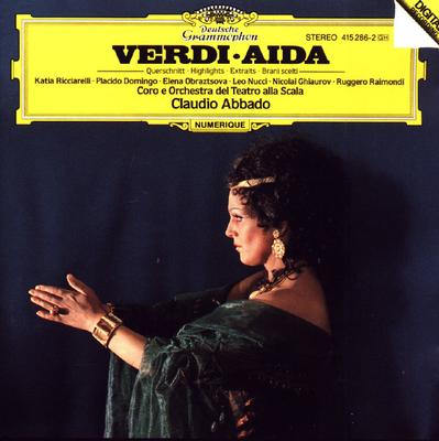 CD GIUSEPPE VERDI - KATIA RICCIARELLI  - Aida-Querschnitt-Highlights-Brani S 4152862 Deutsche Grammo Non Japan Classical Used